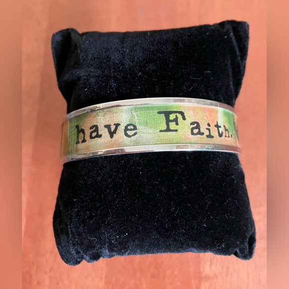 Kelly Rae Roberts Message Bangle - Picture 2 of 4